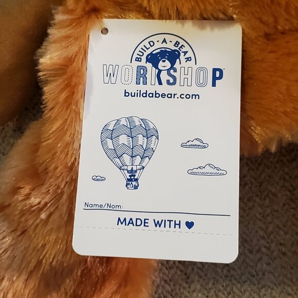 Build a Bear Workshop Jackalope Bunny with Antlers UNSTUFFED Cryptid Plush NEW - Picture 3 of 6